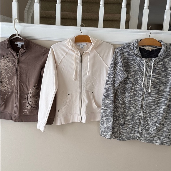 Style & Co. Tops - Bundle of 3 Sport Hoodie Jackets